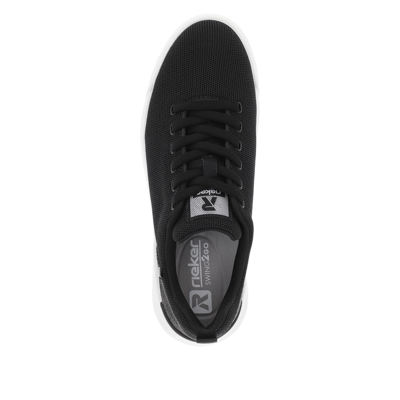 Rieker Artikelnummer W1102-00 Rieker Damen Sneaker Low night black 50% Rabatt für begrenzte Zeit