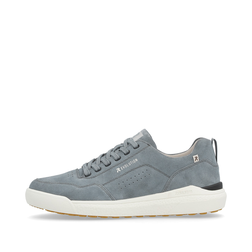 Rieker Artikelnummer U1101-14 Rieker Herren Sneaker Low steel blue