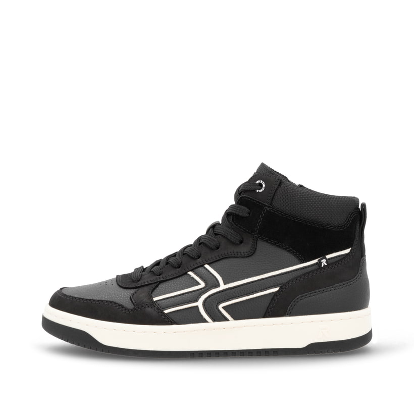 Rieker Artikelnummer U1970-00 Rieker Herren Sneaker High carbonschwarz