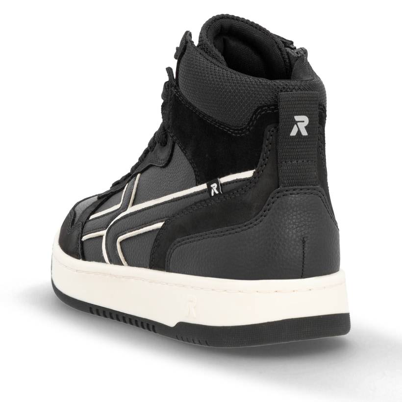 Rieker Artikelnummer U1970-00 Rieker Herren Sneaker High carbonschwarz Günstiger Verkauf