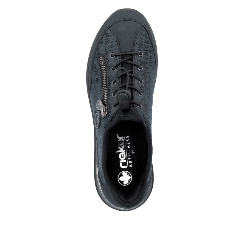 Rieker Artikelnummer N1455-14 Rieker Damen Slipper petrol Verkauf