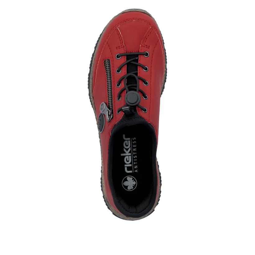 Rieker Artikelnummer N3267-33 Rieker Damen Slipper erdbeerrot Angebote