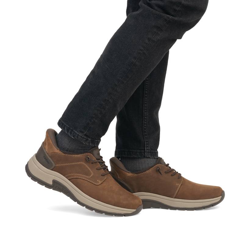 Rieker Artikelnummer 11050-22 Rieker Herren Slipper nougatbraun Schlussverkauf