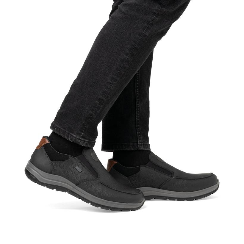 Rieker Artikelnummer 03651-00 Rieker Herren Slipper urbanschwarz Meist gekauft