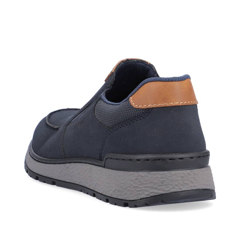 Rieker Artikelnummer B9062-15 Rieker Herren Slipper marineblau Auslauf