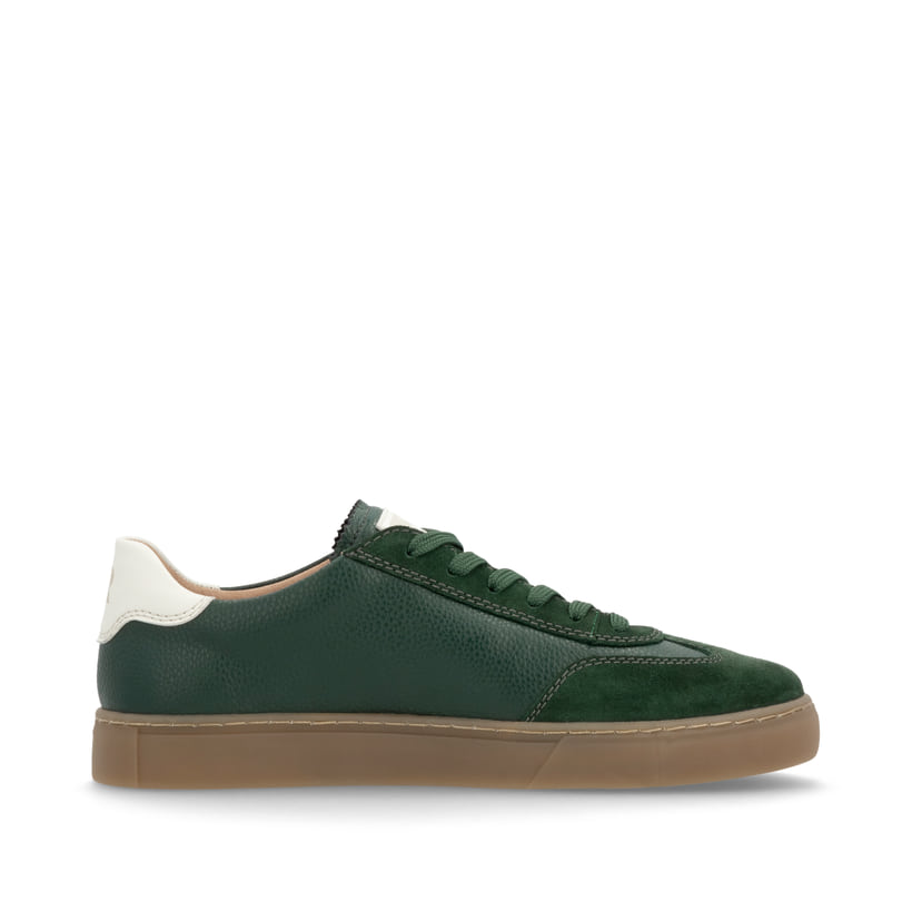Rieker Artikelnummer U0707-54 Rieker Herren Sneaker Low waldgrün-weiß Verkauf