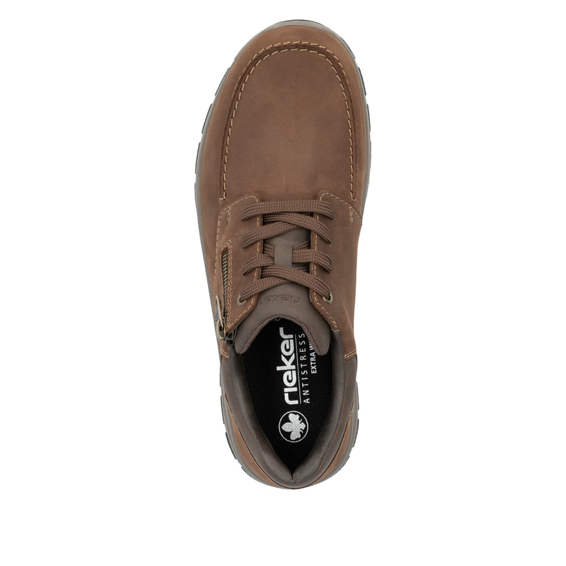 Rieker Artikelnummer 03601-22 Rieker Herren Schnürschuhe nougatbraun Angebote