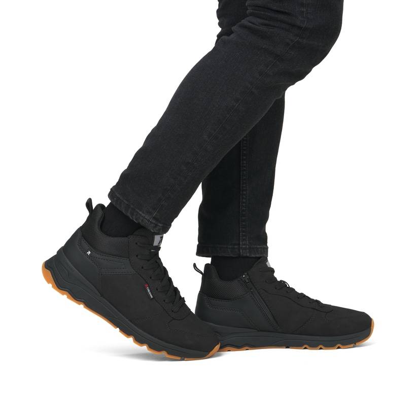 Rieker Artikelnummer U0970-00 Rieker Herren Sneaker Low graphitschwarz Hotsell