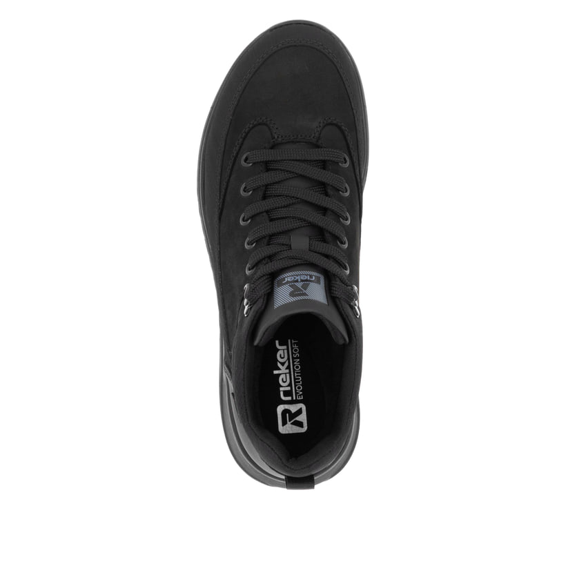 Rieker Artikelnummer U0173-00 Rieker Herren Schnürstiefel carbonschwarz Schlussverkauf