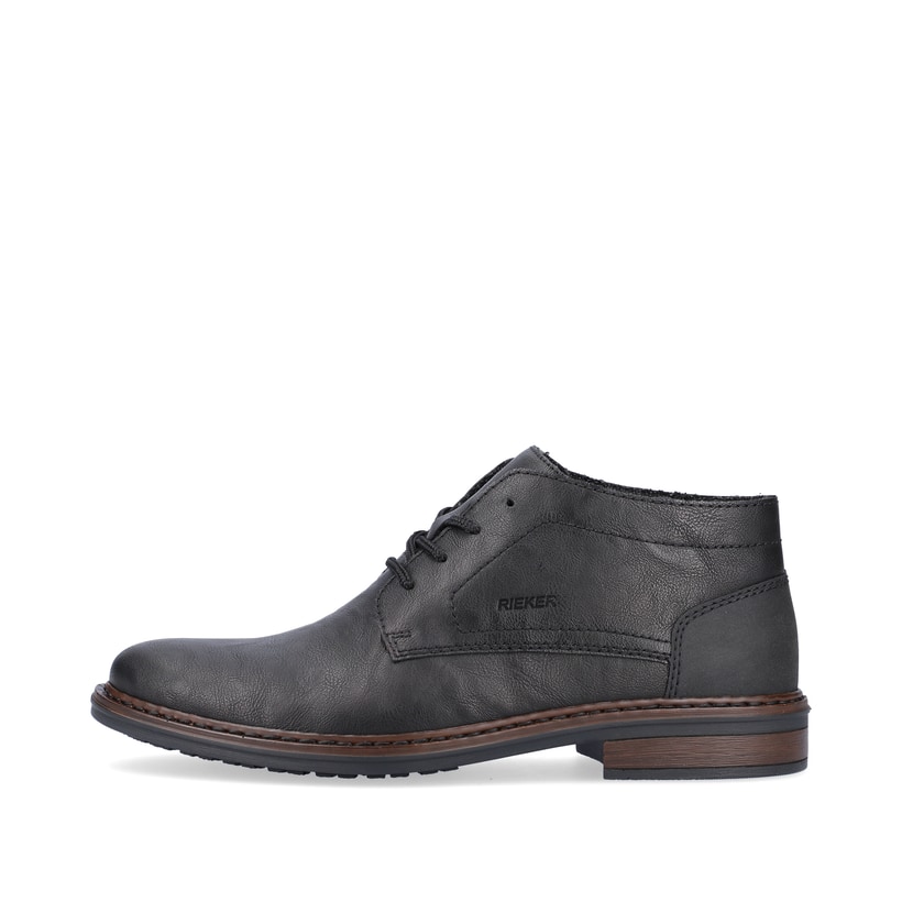Rieker Artikelnummer 17604-00 Rieker Herren Schnürschuhe tiefschwarz