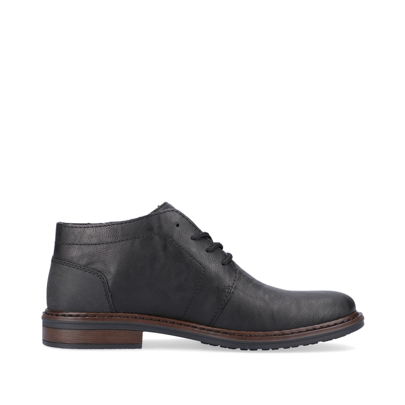 Rieker Artikelnummer 17604-00 Rieker Herren Schnürschuhe tiefschwarz Fabrikverkauf