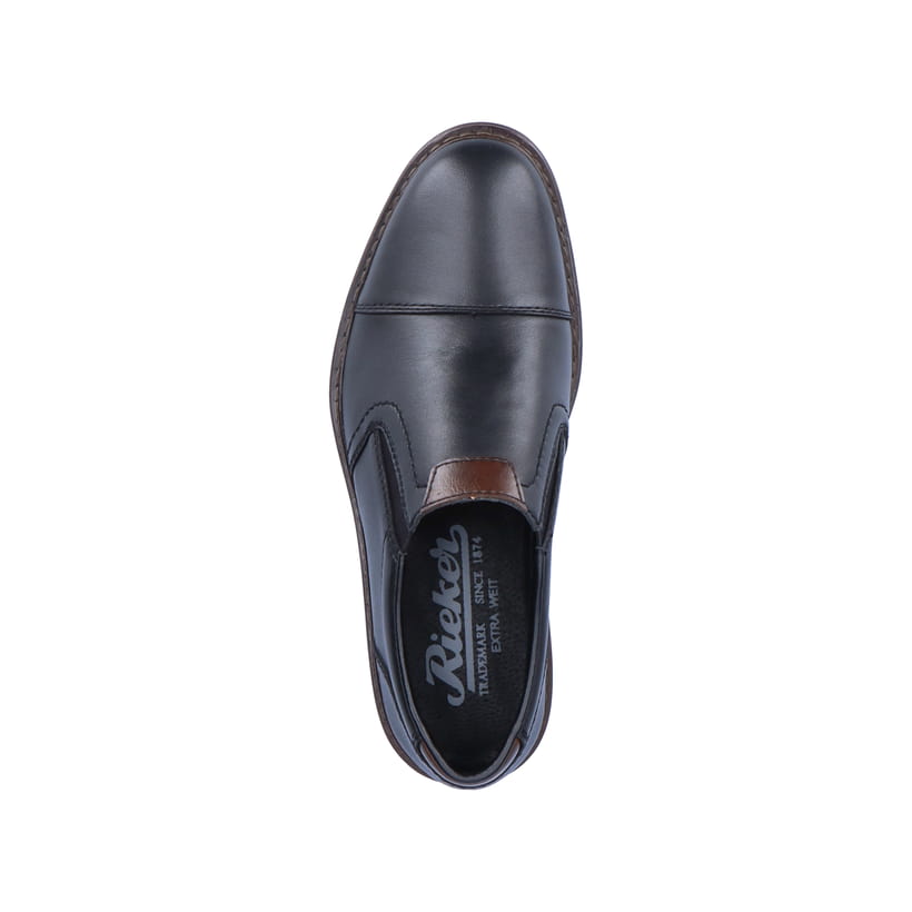 Rieker Artikelnummer 17659-00 Rieker Herren Slipper mattschwarz Verkauf