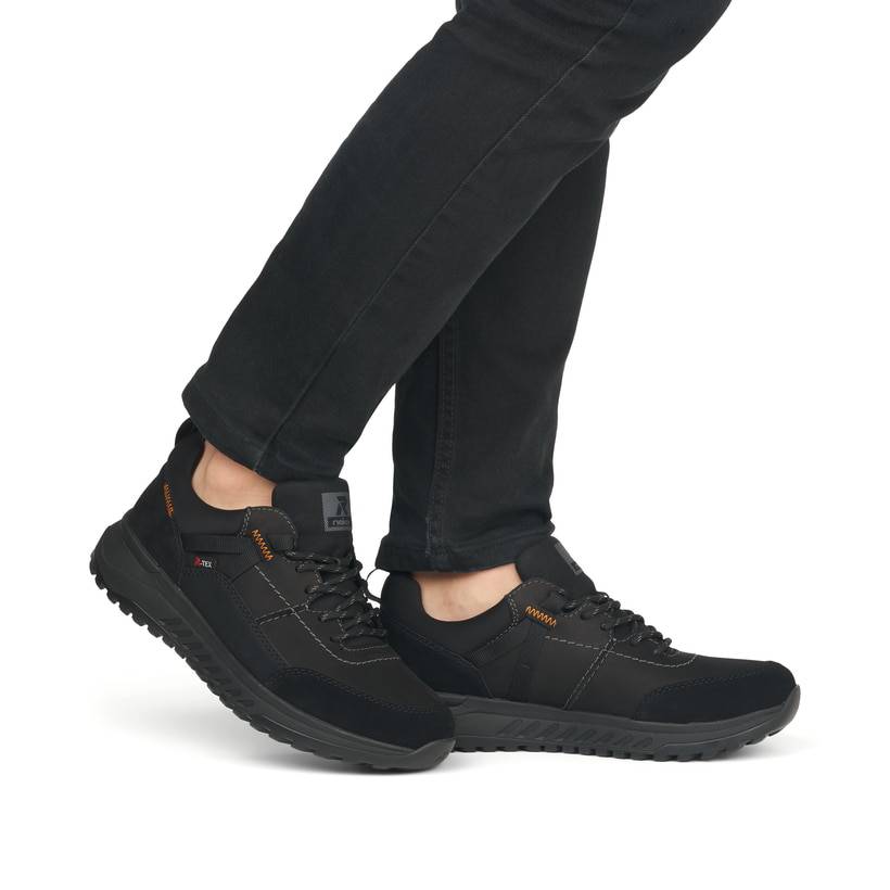 Rieker Artikelnummer U0100-00 Rieker Herren Sneaker Low tiefschwarz Günstiger Verkauf