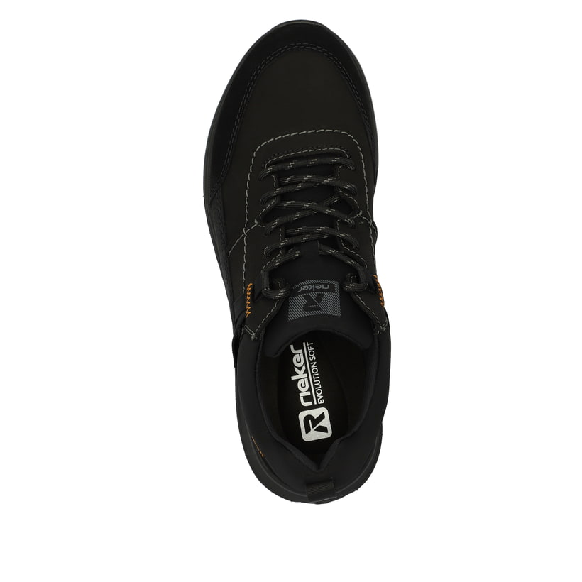 Rieker Artikelnummer U0100-00 Rieker Herren Sneaker Low tiefschwarz Günstiger Verkauf