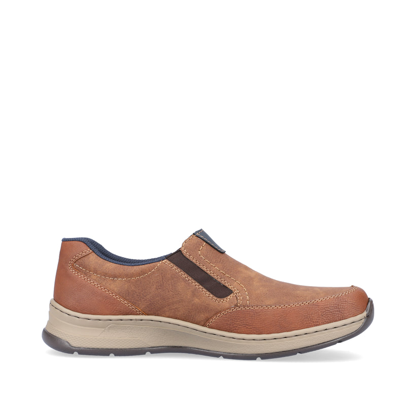 Rieker Artikelnummer 14362-24 Rieker Herren Slipper holzbraun Fabrikverkauf