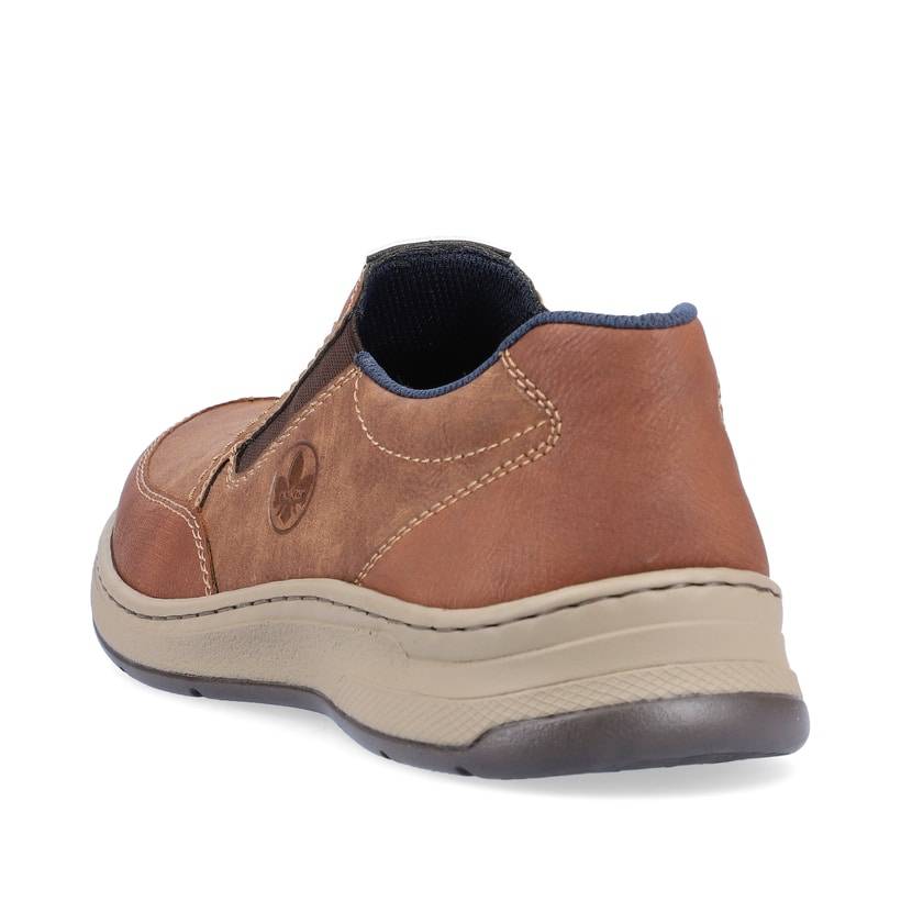 Rieker Artikelnummer 14362-24 Rieker Herren Slipper holzbraun Fabrikverkauf