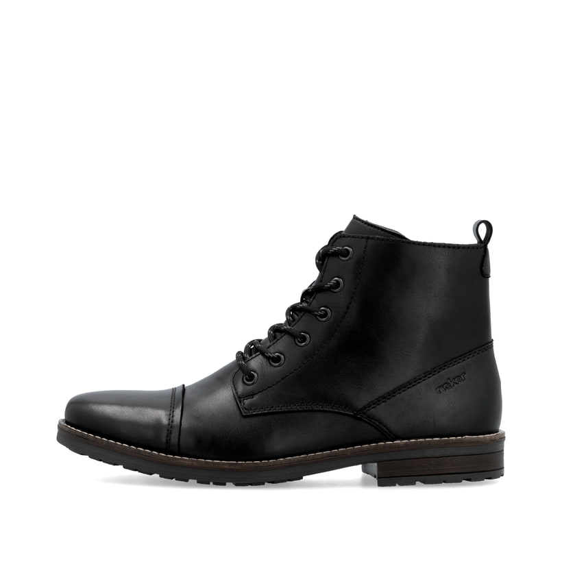 Rieker Artikelnummer 33205-00 Rieker Herren Schnürstiefel graphitschwarz