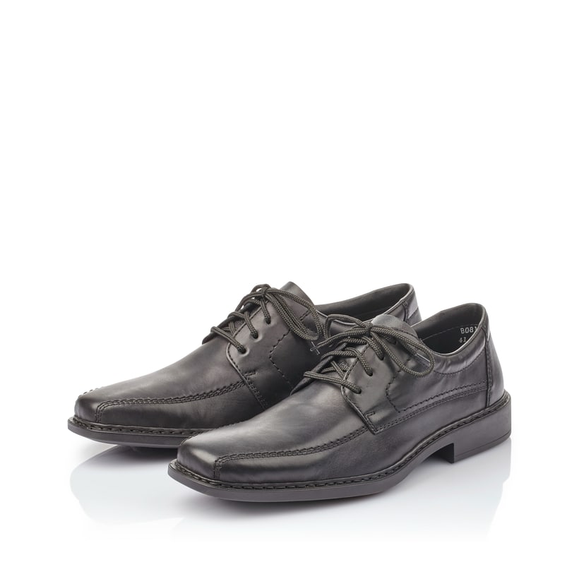 Rieker Artikelnummer B0812-00 Rieker Herren Schnürschuhe nachtschwarz Saisonale Angebote