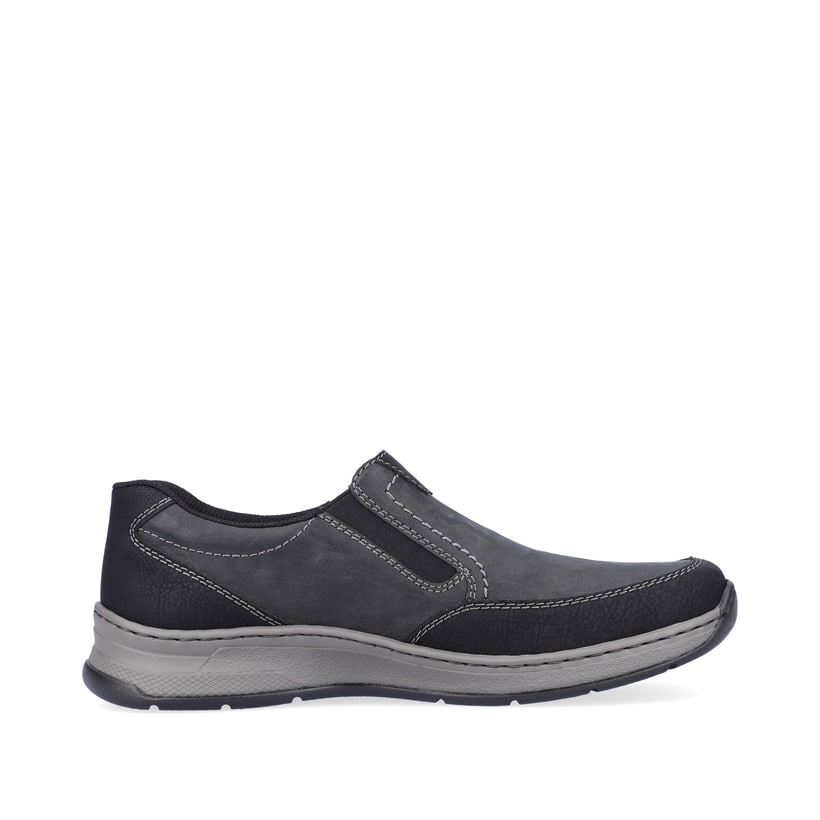 Rieker Artikelnummer 14362-00 Rieker Herren Slipper asphaltschwarz Verkauf
