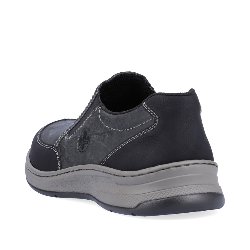Rieker Artikelnummer 14362-00 Rieker Herren Slipper asphaltschwarz Verkauf