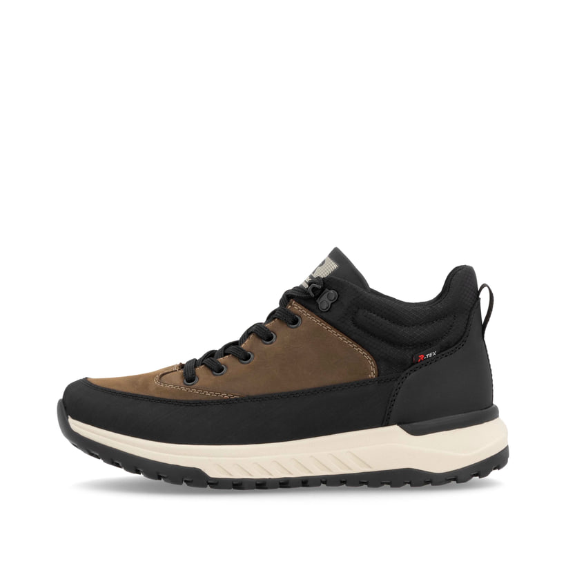 Rieker Artikelnummer U0173-22 Rieker Herren Schnürstiefel nougatbraun-schwarz