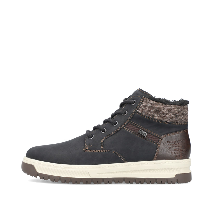 Rieker Artikelnummer 38542-00 Rieker Herren Schnürstiefel asphaltschwarz