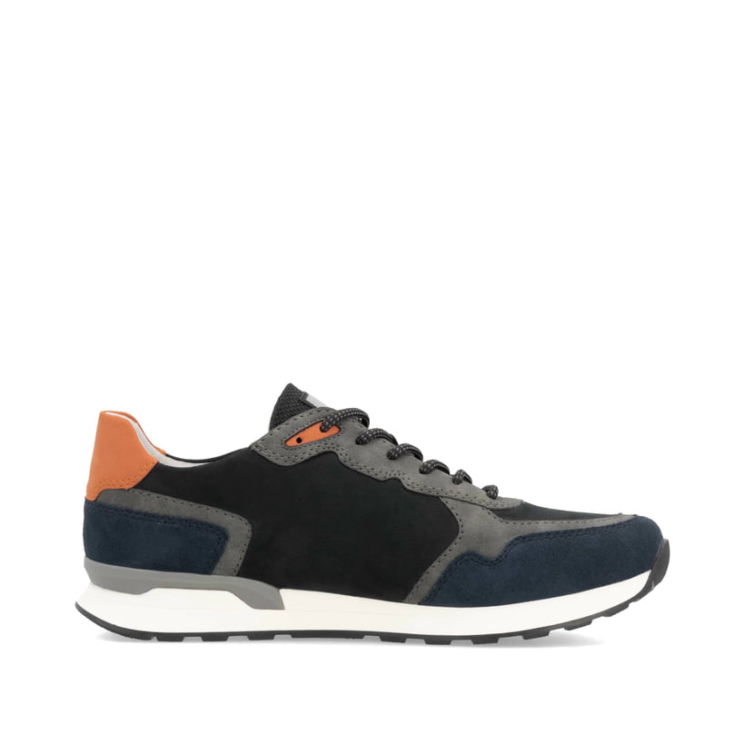 Rieker Artikelnummer U0308-14 Rieker Herren Sneaker Low dunkelblau-grau Günstiger Verkauf