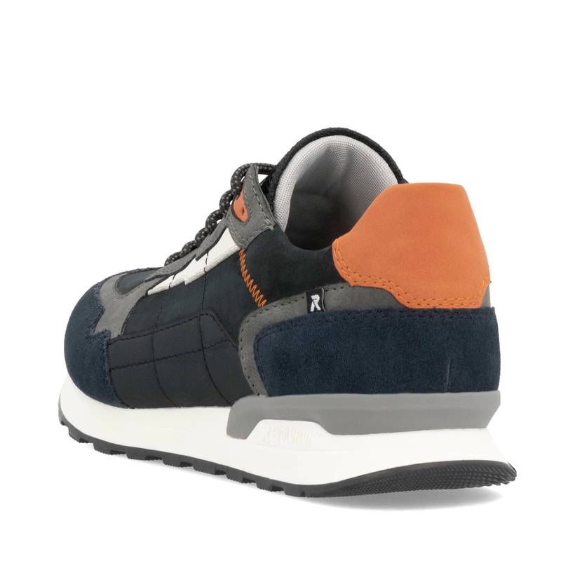 Rieker Artikelnummer U0308-14 Rieker Herren Sneaker Low dunkelblau-grau Günstiger Verkauf