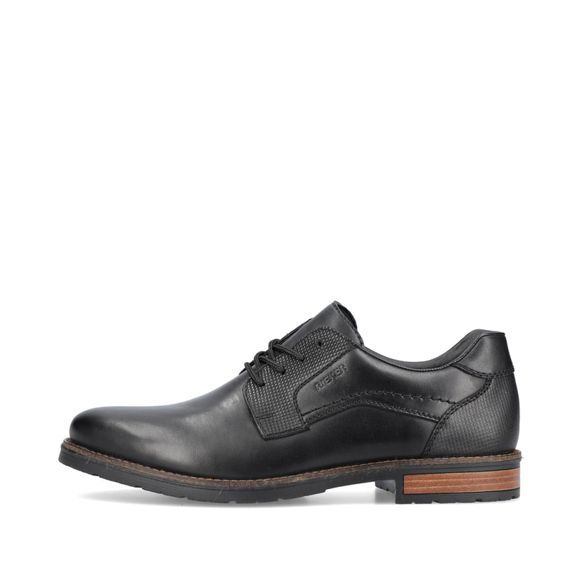 Rieker Artikelnummer 14603-00 Rieker Herren Schnürschuhe glanzschwarz