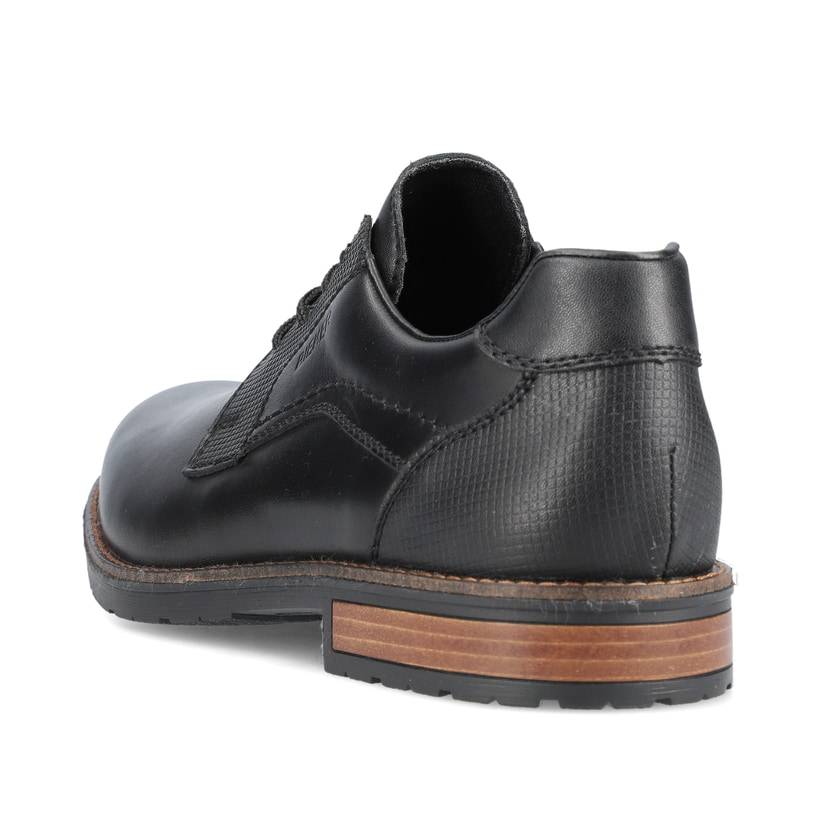 Rieker Artikelnummer 14603-00 Rieker Herren Schnürschuhe glanzschwarz Outlet