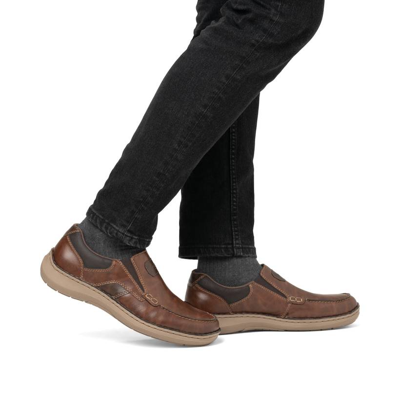 Rieker Artikelnummer 03092-24 Rieker Herren Slipper kaffeebraun Angebote