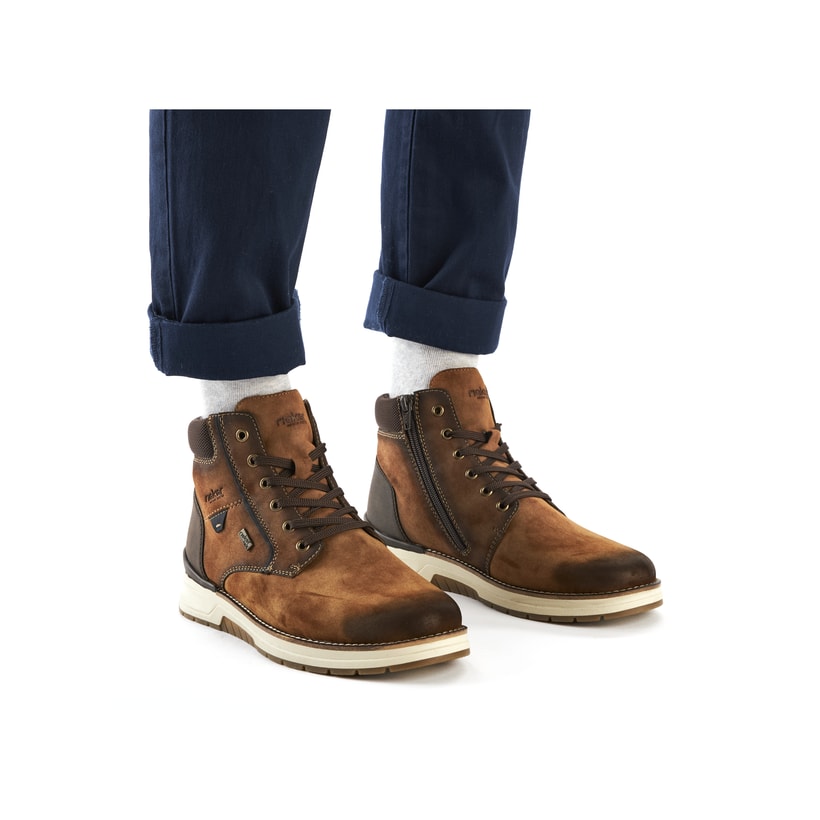 Rieker Artikelnummer 32332-24 Rieker Herren Schnürstiefel karamellbraun Hotsell