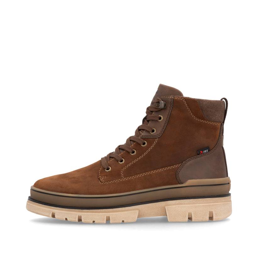 Rieker Artikelnummer U1273-22 Rieker Herren Schnürstiefel nussbraun im Angebot