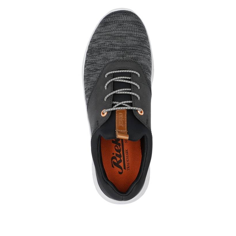 Rieker Artikelnummer 13150-00 Rieker Herren Slipper graphitschwarz Schlussverkauf