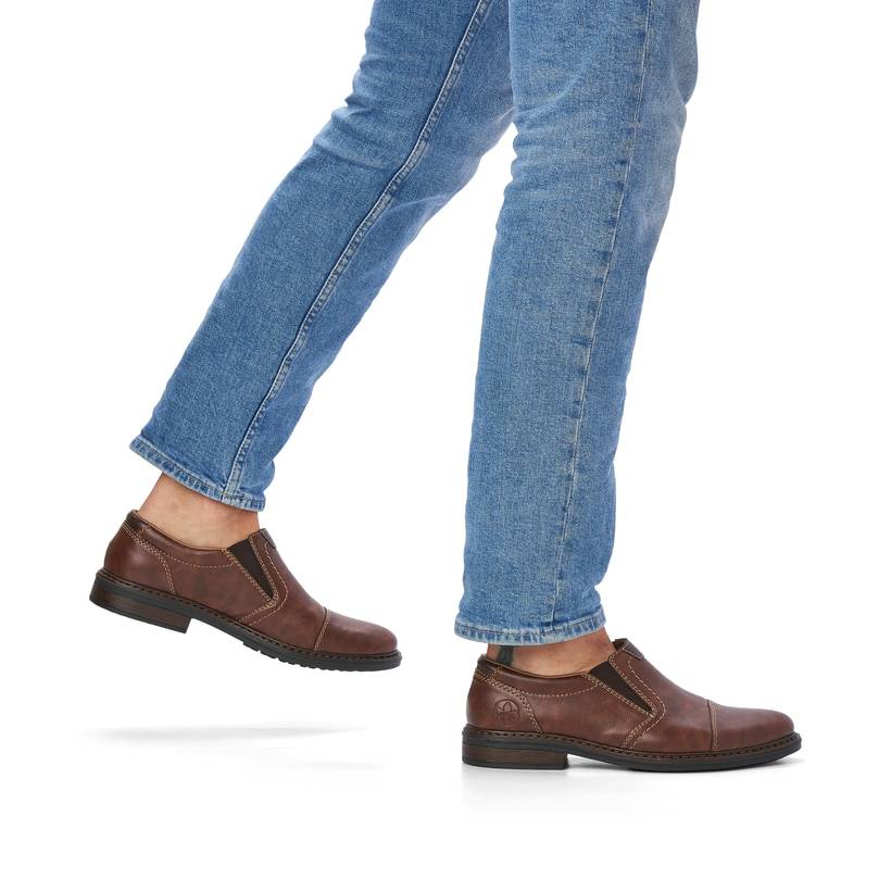 Rieker Artikelnummer 17659-24 Rieker Herren Slipper schokobraun Günstiger Verkauf