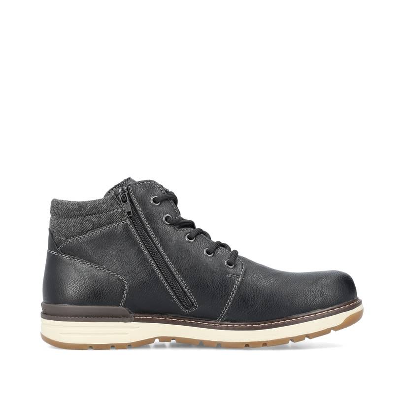 Rieker Artikelnummer 39450-00 Rieker Herren Schnürstiefel urbanschwarz Blitzverkäufe