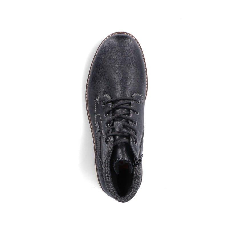Rieker Artikelnummer 39450-00 Rieker Herren Schnürstiefel urbanschwarz Blitzverkäufe