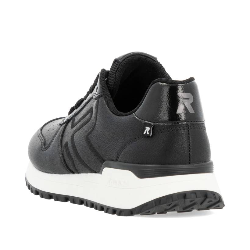 Rieker Artikelnummer W0606-00 Rieker Damen Sneaker Low mattschwarz Verkauf