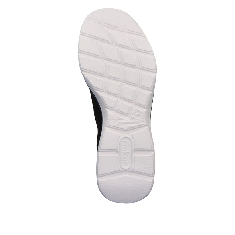 Rieker Artikelnummer M5074-00 Rieker Damen Slipper nachtschwarz Günstiger Verkauf