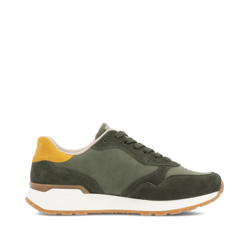 Rieker Artikelnummer W0607-54 Rieker Damen Sneaker Low khaki-cremeweiß Blitzverkäufe