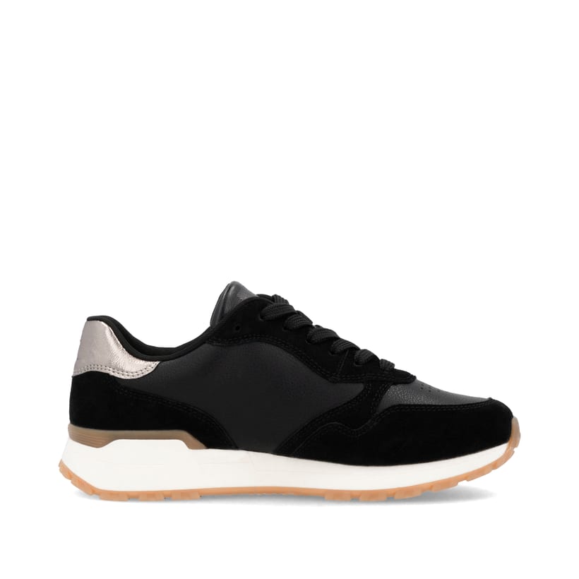 Rieker Artikelnummer W0607-00 Rieker Damen Sneaker Low urbanschwarz-cremeweiß Outlet