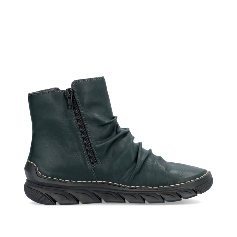 Rieker Artikelnummer 55052-54 Rieker Damen Schnürstiefel waldgrün Fabrikverkauf