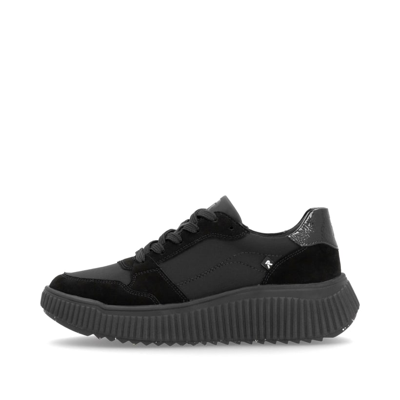 Rieker Artikelnummer W1700-00 Rieker Damen Sneaker Low carbonschwarz Angebote