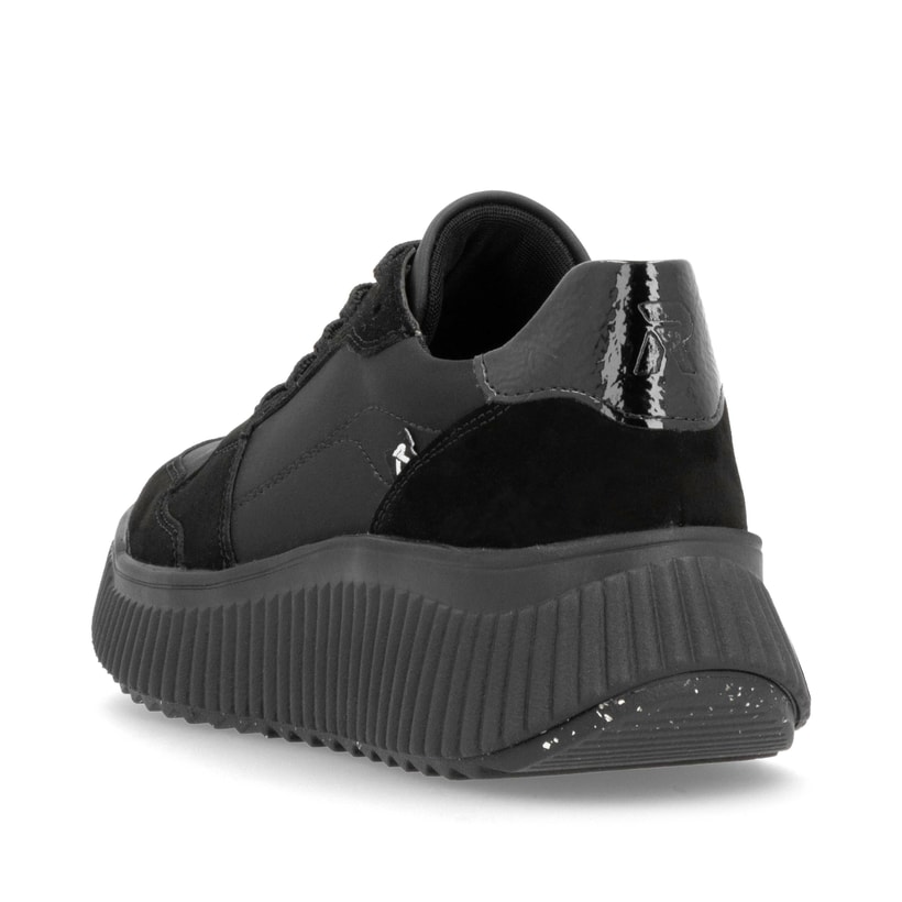 Rieker Artikelnummer W1700-00 Rieker Damen Sneaker Low carbonschwarz Angebote