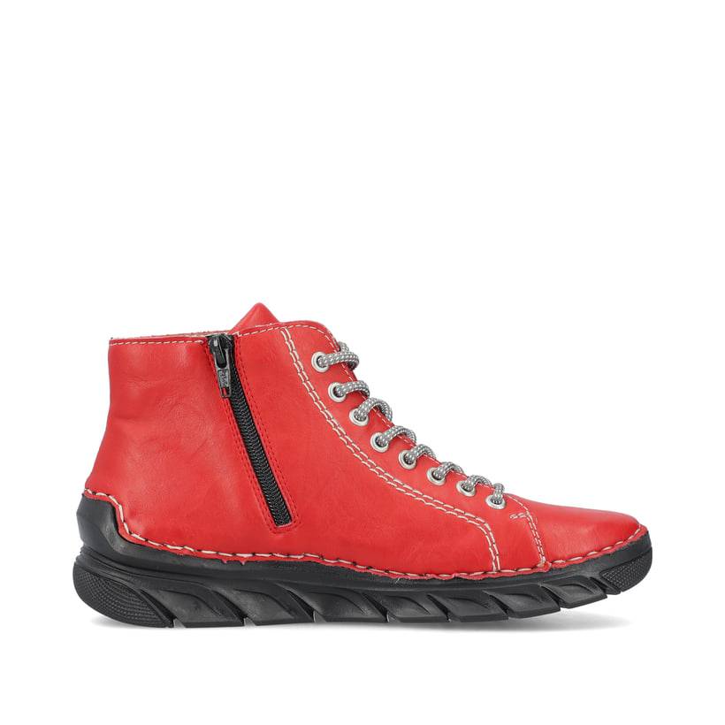 Rieker Artikelnummer 55020-33 Rieker Damen Schnürschuhe feuerrot Hotsell