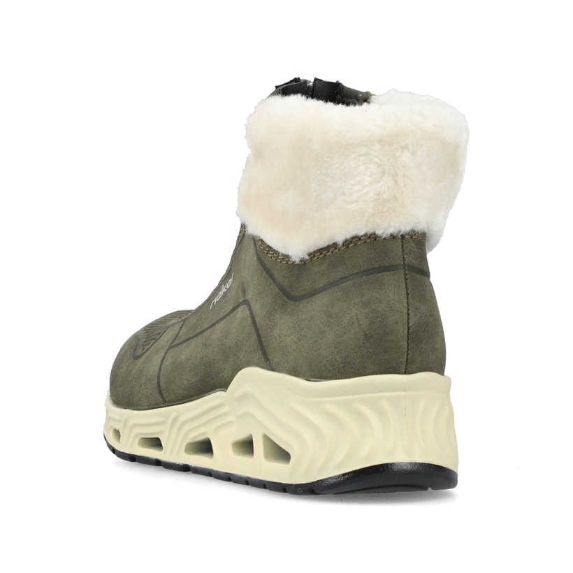 Rieker Artikelnummer N5271-52 Rieker Damen Kurzstiefel schilfgrün im Angebot