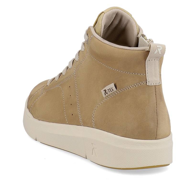 Rieker Artikelnummer 41907-20 Rieker Damen Sneaker High creme beige Schlussverkauf