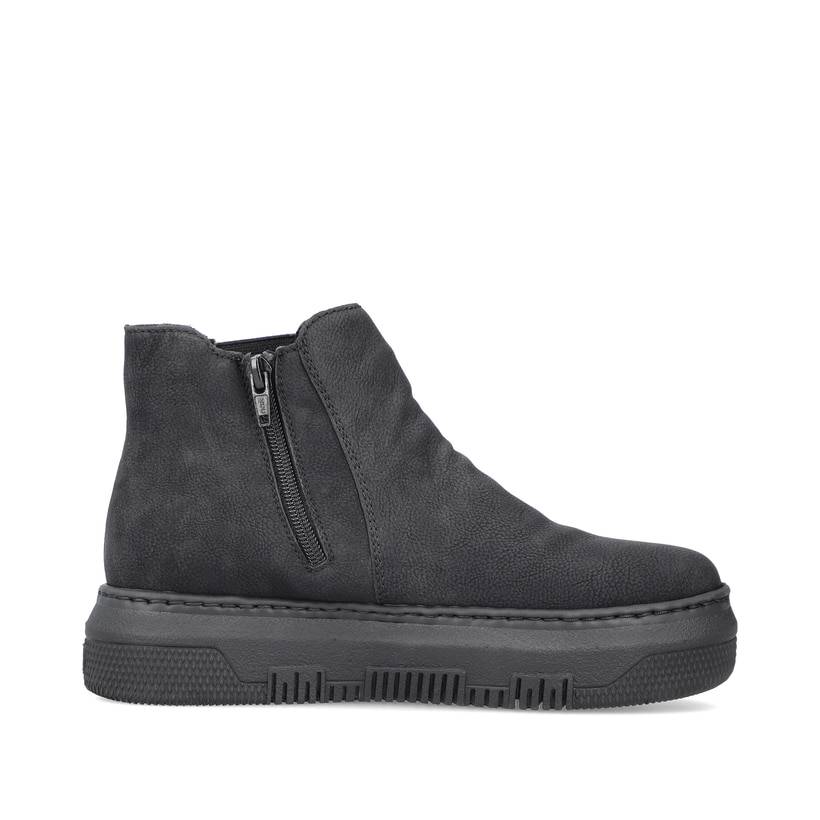 Rieker Artikelnummer M1981-00 Rieker Damen Chelsea Boots tiefschwarz Fabrikverkauf