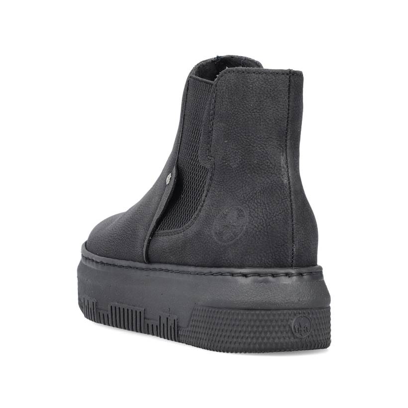 Rieker Artikelnummer M1981-00 Rieker Damen Chelsea Boots tiefschwarz Fabrikverkauf