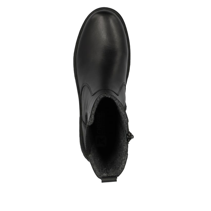 Rieker Artikelnummer W0380-01 Rieker Damen Chelsea Boots deep black Sonderangebot